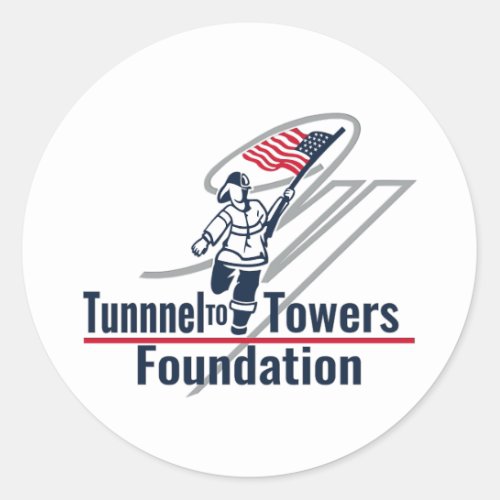 Tunnel to Towers Foundation Classic Round Sticker