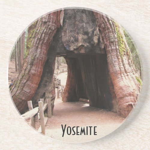 Tunnel Tree_ Yosemite Drink Coaster