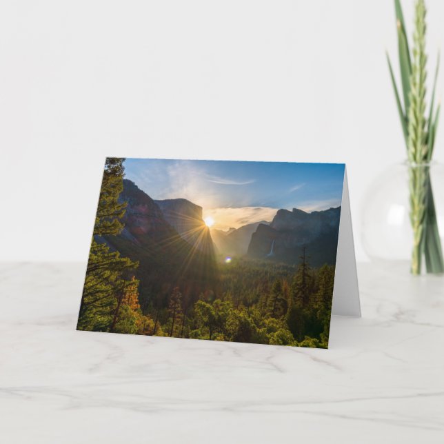 Tunnel View Card (Front)