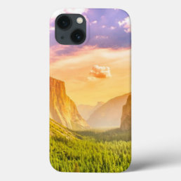 Tunnel View of Yosemite National Park iPhone 13 Case