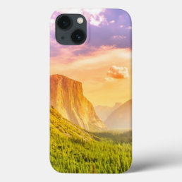 Tunnel View of Yosemite National Park iPhone 13 Case
