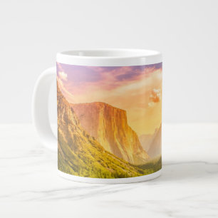 Tunnel View of Yosemite National Park Large Coffee Mug