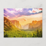 Tunnel View Of Yosemite National Park Postcard at Zazzle