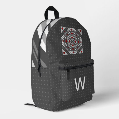 Tunnel Vision Printed Backpack