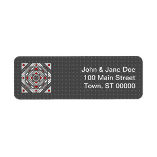 Tunnel Vision Return Address Label