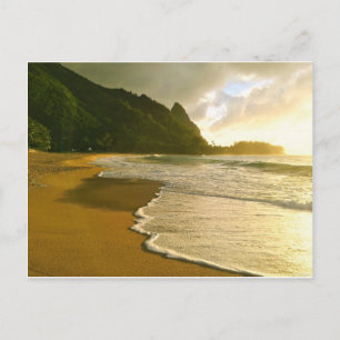 Tunnels Beach, Kauai Postcard