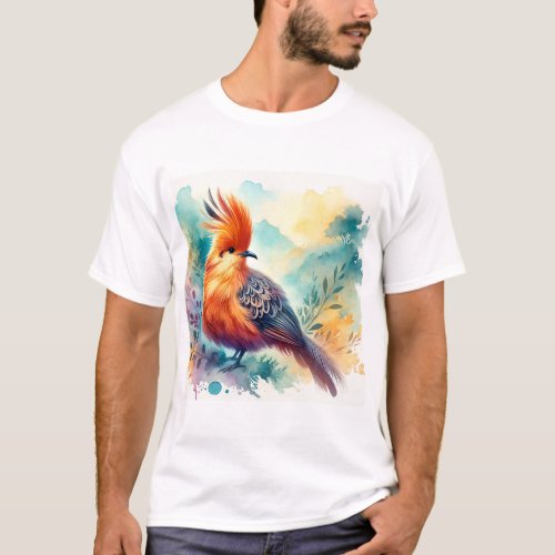 Tunqui Bird 150624AREF114 _ Watercolor T_Shirt