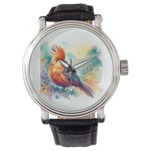 Tunqui Bird 150624AREF114 _ Watercolor Watch