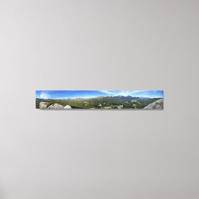 Tuolumne Meadows from Lembert Dome 3 - Yosemite Canvas Print (Front)