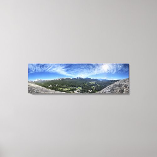 Tuolumne Meadows from Lembert Dome _ Yosemite Canvas Print