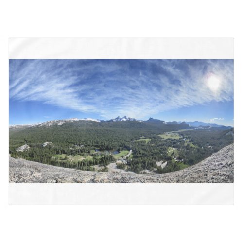 Tuolumne Meadows from Lembert Dome _ Yosemite Tablecloth