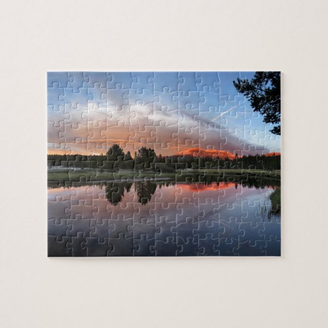 Tuolumne Meadows Sunset - Yosemite John Muir Trail Jigsaw Puzzle (Horizontal)
