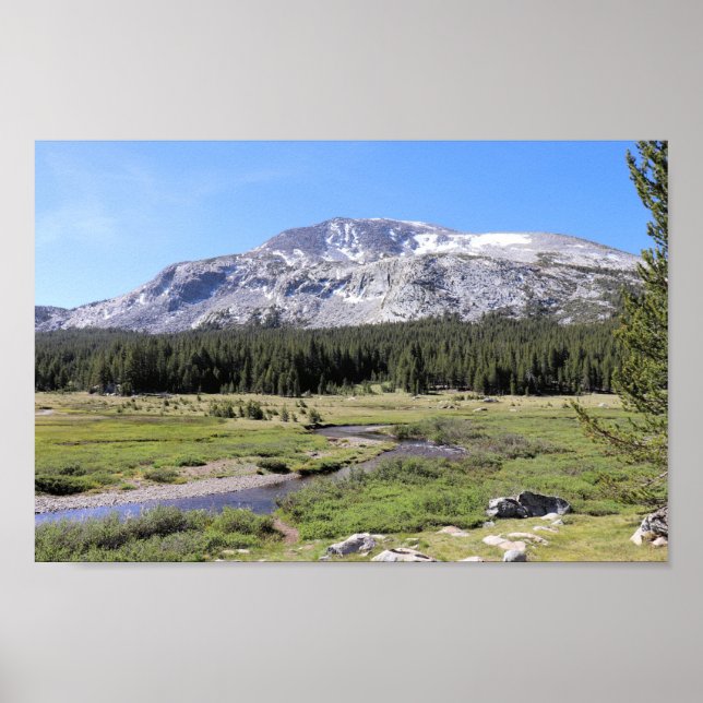 Tuolumne Meadows, Yosemite National Park Poster (Front)