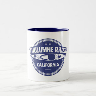 Tuolumne River, California Two-Tone Coffee Mug
