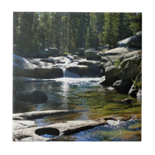 Tuolumne River in Tuolumne Meadows, Yosemite, CA Ceramic Tile