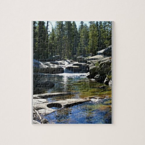 Tuolumne River in Tuolumne Meadows Yosemite CA Jigsaw Puzzle