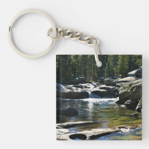 Tuolumne River in Tuolumne Meadows, Yosemite, CA Keychain