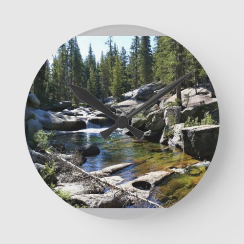 Tuolumne River in Tuolumne Meadows Yosemite CA Round Clock