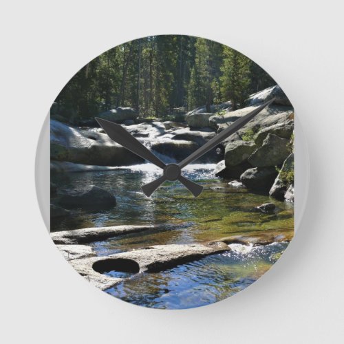 Tuolumne River in Tuolumne Meadows Yosemite CA Round Clock