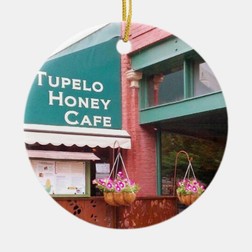 Tupelo Honey CafeAshevilleNorth CarolinaOrnamen Ceramic Ornament