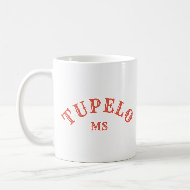 Tupelo, Mississippi Coffee Mug (Left)