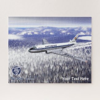 Tupolev (Туполев) Tu-104 Airliner