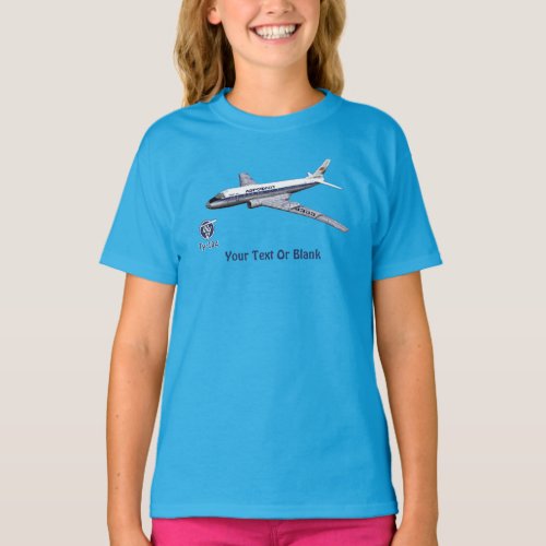 Tupolev Туполев Tu_104 Airliner T_Shirt