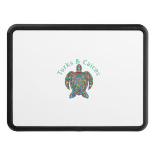 Tur Caicos Tribal Turtle Hitch Cover