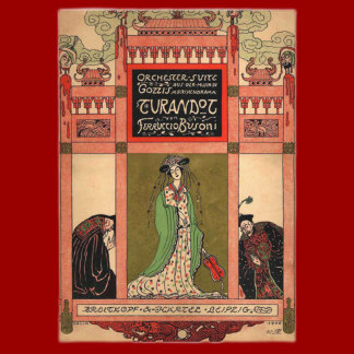 Turandot, a Puccini Opera Card