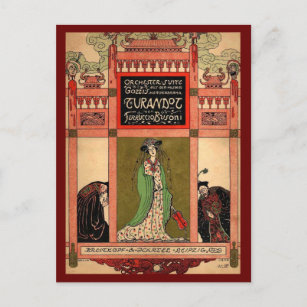 Turandot, a Puccini Opera Postcard