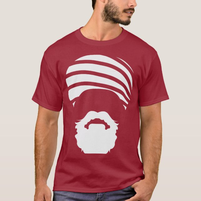 Turban Tee - Red (Front)