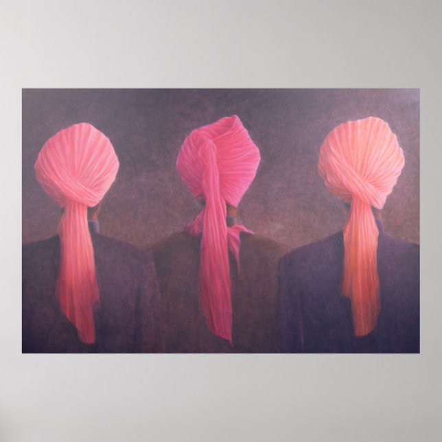 Turban Triptych Poster (Front)