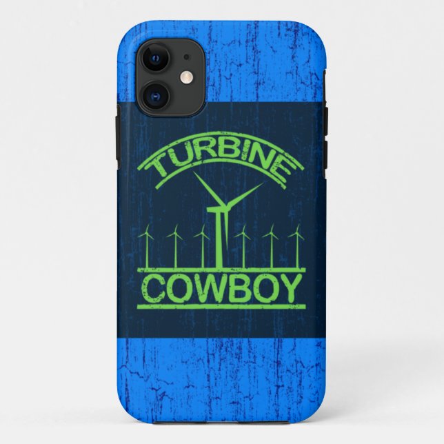 Turbine Cowboy Case-Mate iPhone Case (Back)