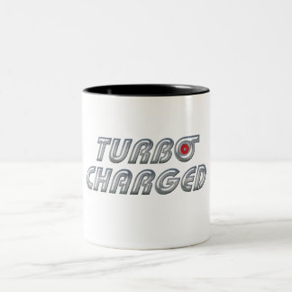 Turbo Charged Two-Tone Coffee Mug