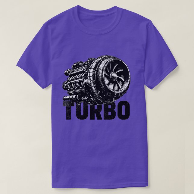 Turbo engine 13 T-Shirt (Design Front)