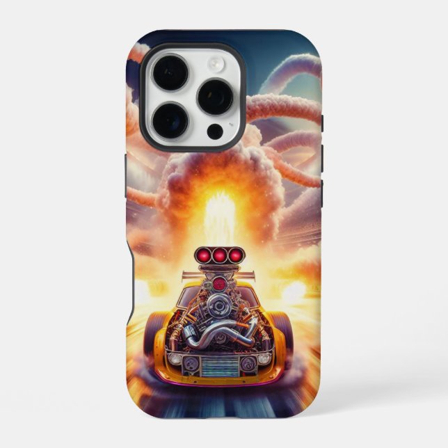 Turbo Inferno Iphone Case (Back)