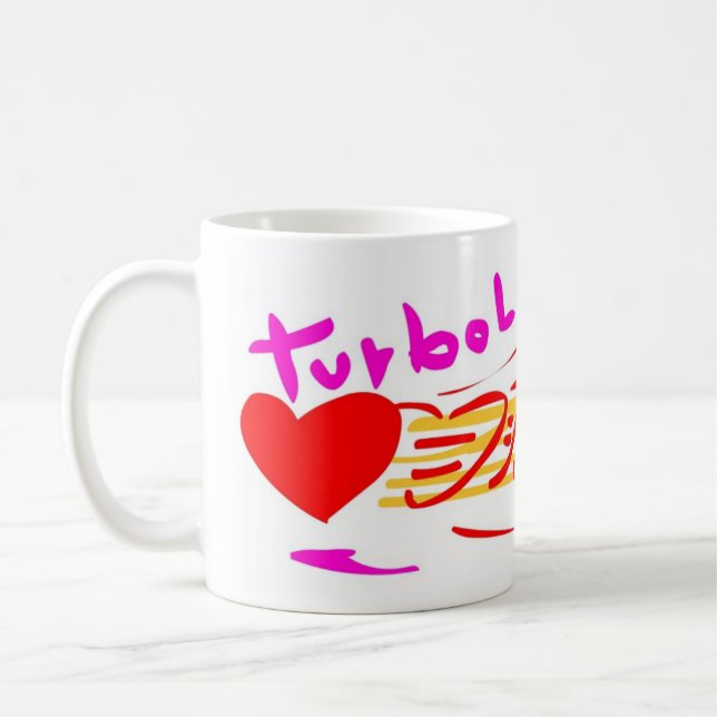 Turbo love coffee mug (Left)