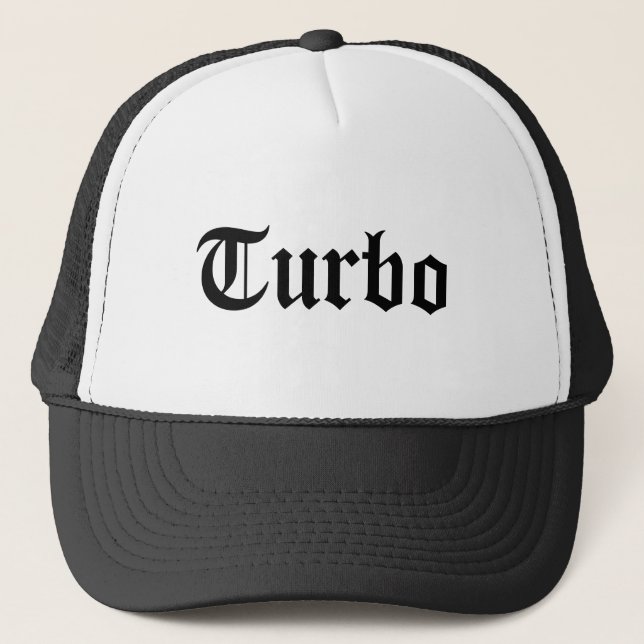 Turbo Trucker Hat (Front)