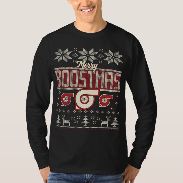 Turbo Ugly Christmas Sweater (Front)