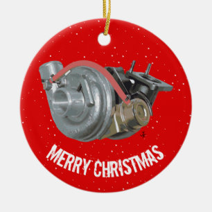 Turbocharger Ceramic Ornament