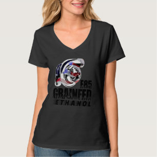 Turbocharger Drag Racing Race Car Turbo Grain Fed  T-Shirt