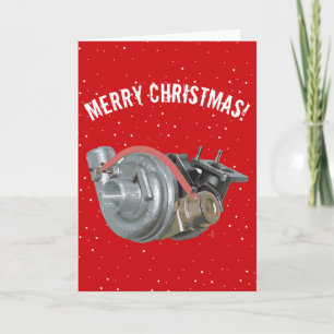 Turbocharger Holiday Card