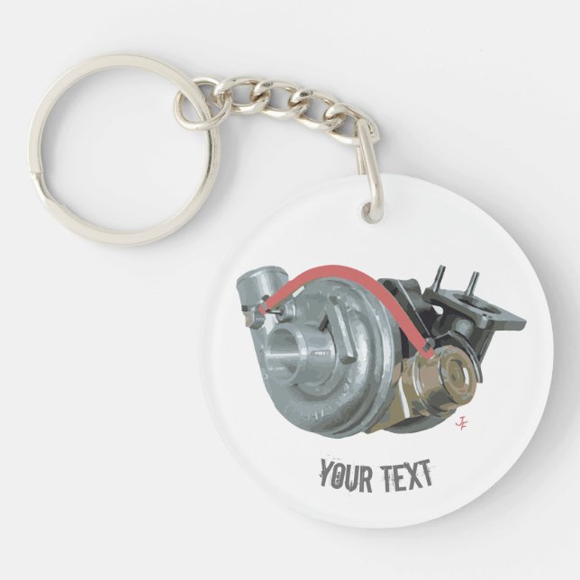 Turbocharger Keychain (Front)