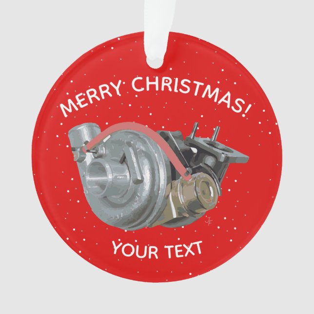 Turbocharger Ornament (Front)