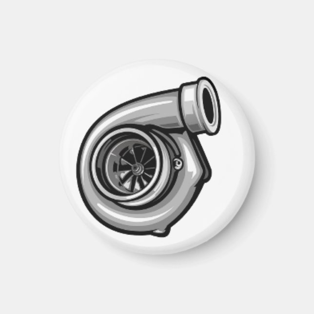 Turbocharger picture Magnet (Front)