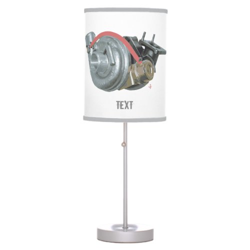 Turbocharger Table Lamp