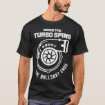 TURBOCHARGER TURBO SKYLINE NISSAN MUSCLE CAR T-Shirt