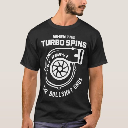 TURBOCHARGER TURBO SKYLINE NISSAN MUSCLE CAR T_Shirt