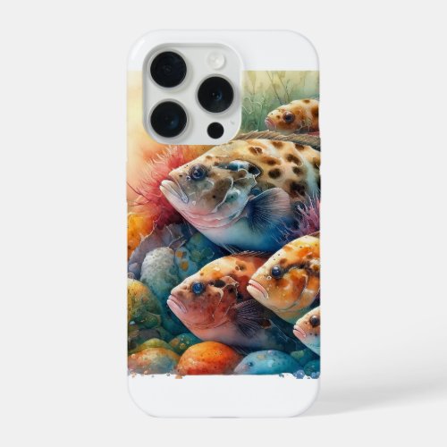 Turbox in Harmony 050624AREF126 _ Watercolor iPhone 15 Pro Case