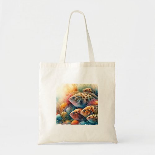 Turbox in Harmony 050624AREF126 _ Watercolor Tote Bag